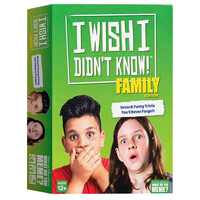 I Wish I Didn't Know Family Ed Brætspil 
